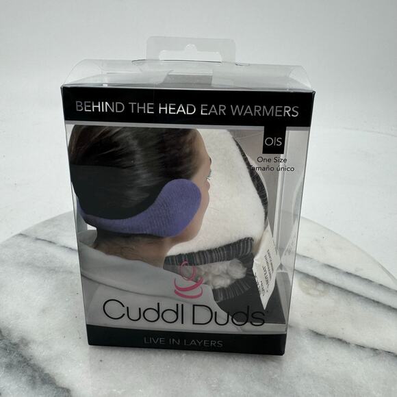 NWT CuddlDuds Ivory Ear warmers - Picture 1 of 6
